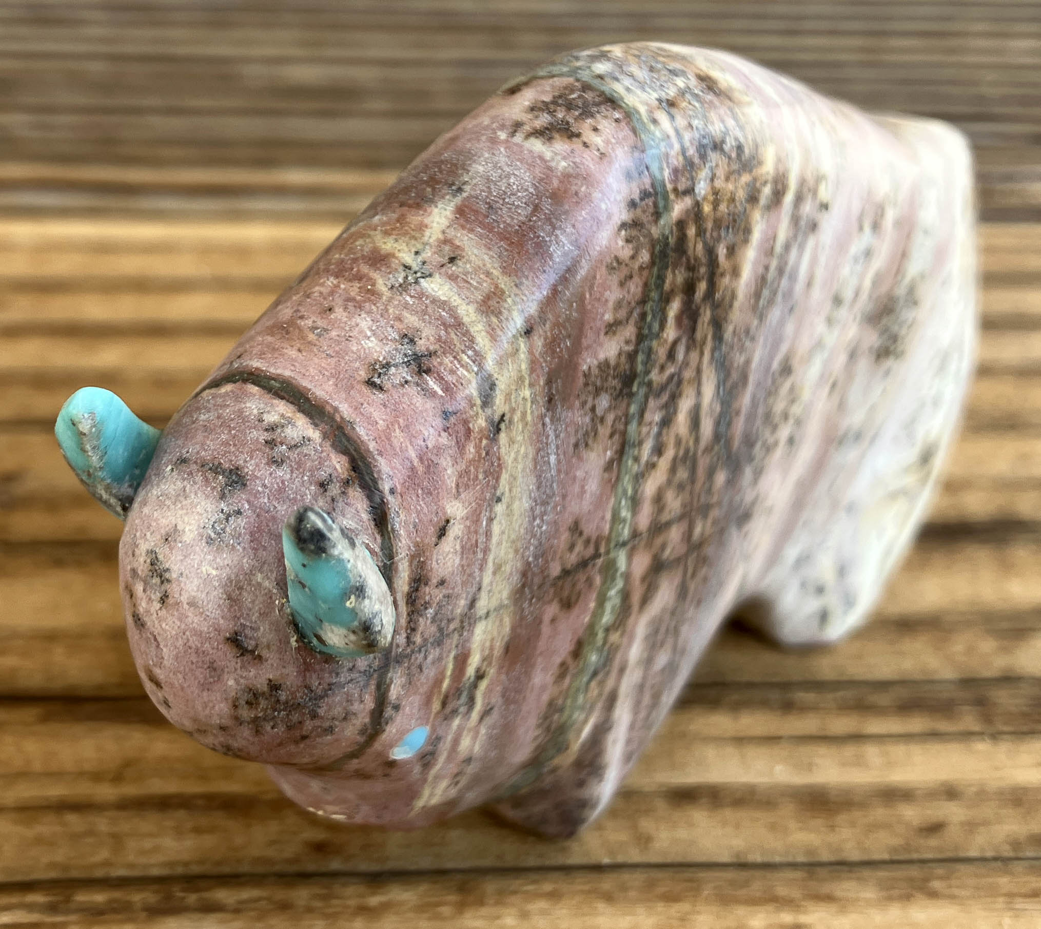 Lynn Quam | Zuni Bear Fetish | Penfield Gallery of Indian Arts | Albuquerque, New Mexico